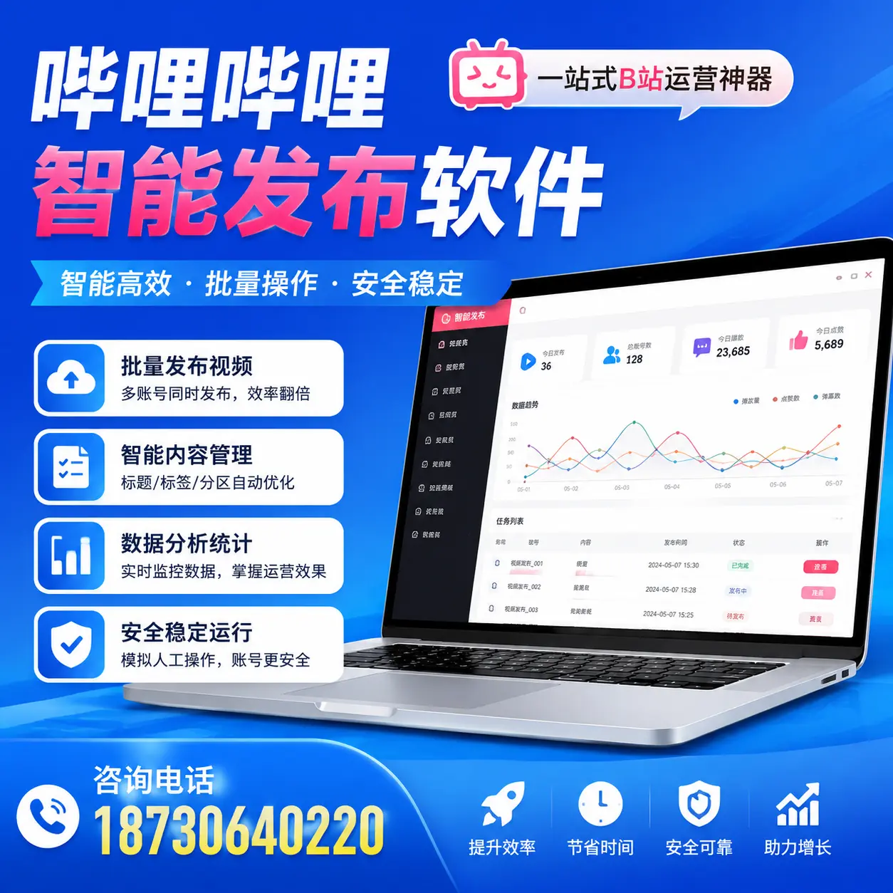 如何通过哔哩哔哩智能发布软件提升 滨州 企业曝光率